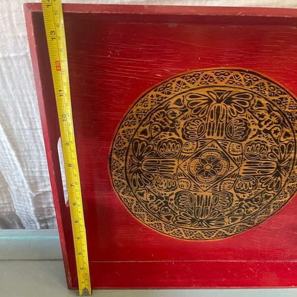 Wood tray - Picture 3 of 6